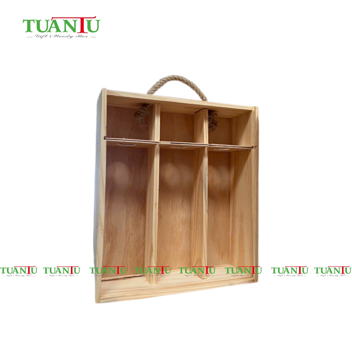 Hộp 3 chai nắp trượt 