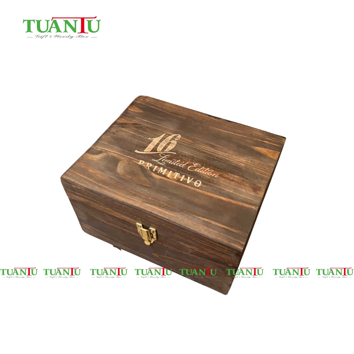 Hộp 6 chai 2 tầng ( sơn theo yêu cầu)