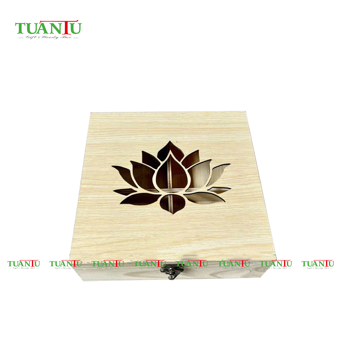 Hộp bánh trung thu 4 bánh HBTT02