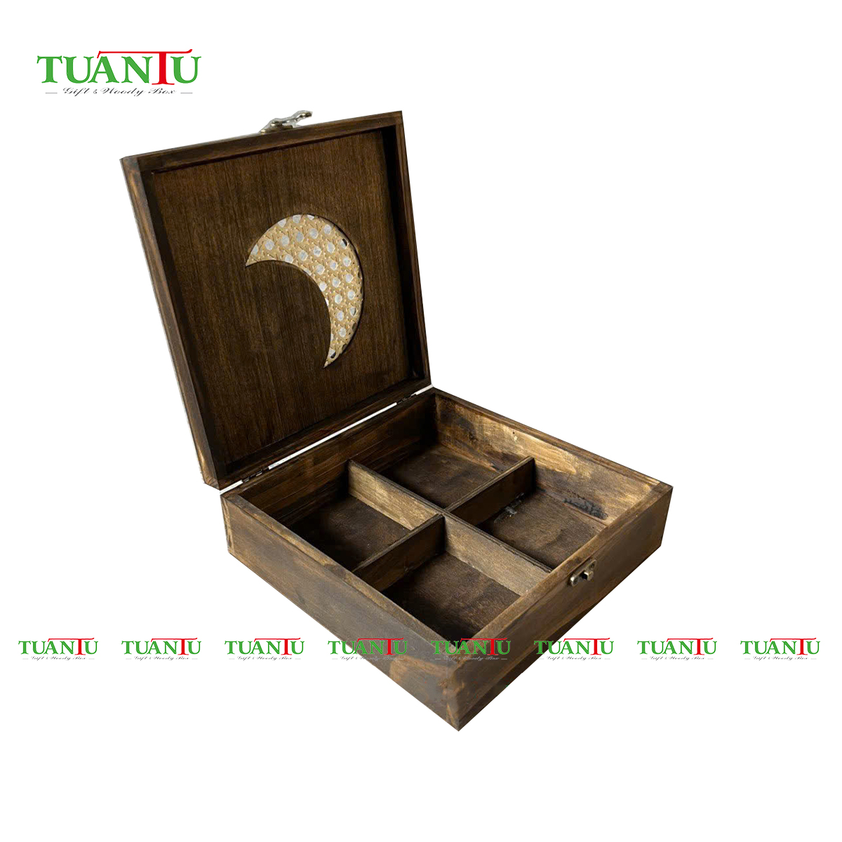 Hộp bánh trung thu 4 bánh HBTT05