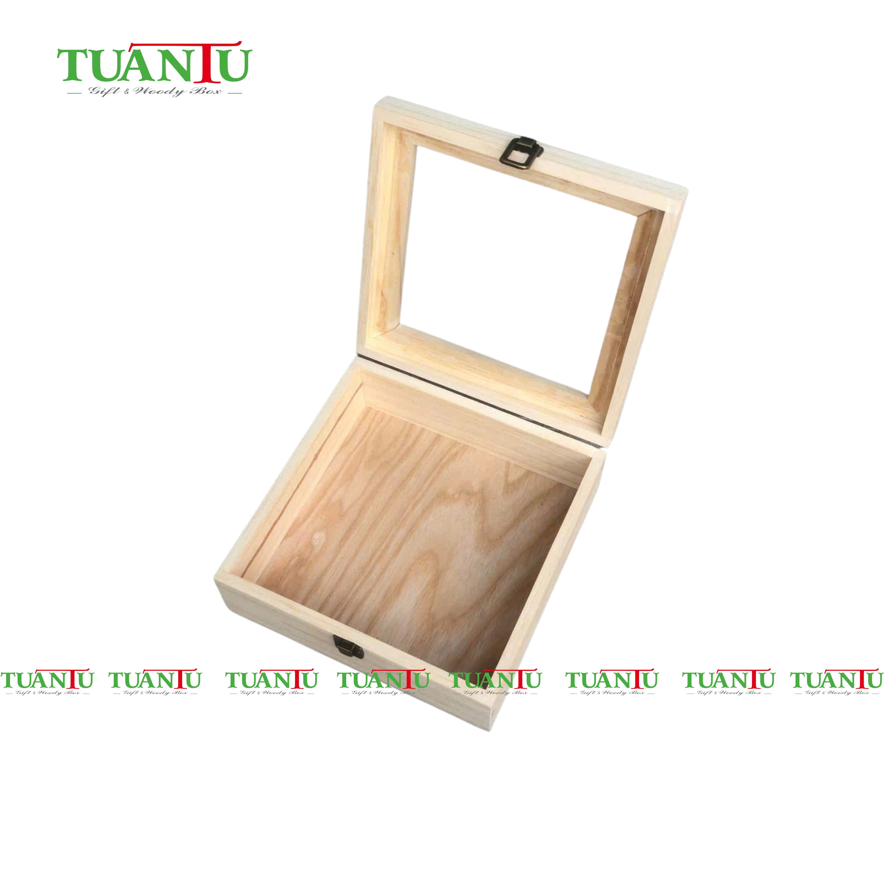 Hộp quà gỗ sản xuất theo yêu cầu