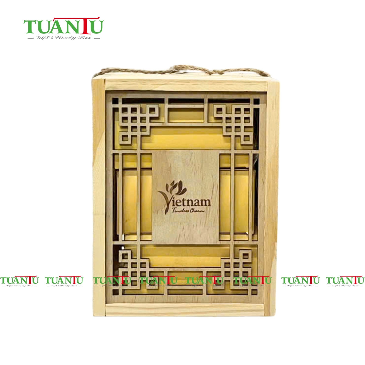 Hộp trung thu 4 bánh