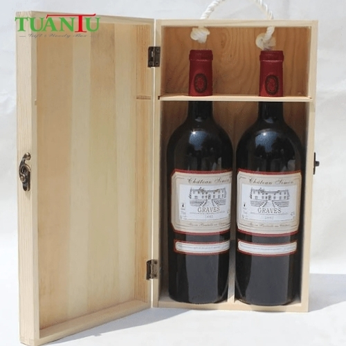 Kinh nghiệm chọn hộp rượu gỗ thông chất lượng cao