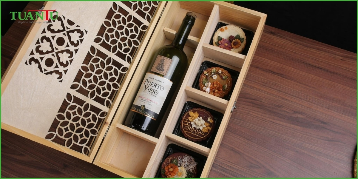 Các mẫu hộp rượu gỗ đẹp nổi bật tại TUTUBOX