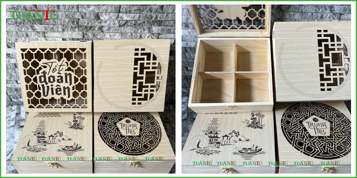 Lưu ý khi tặng hộp bánh Trung Thu gỗ