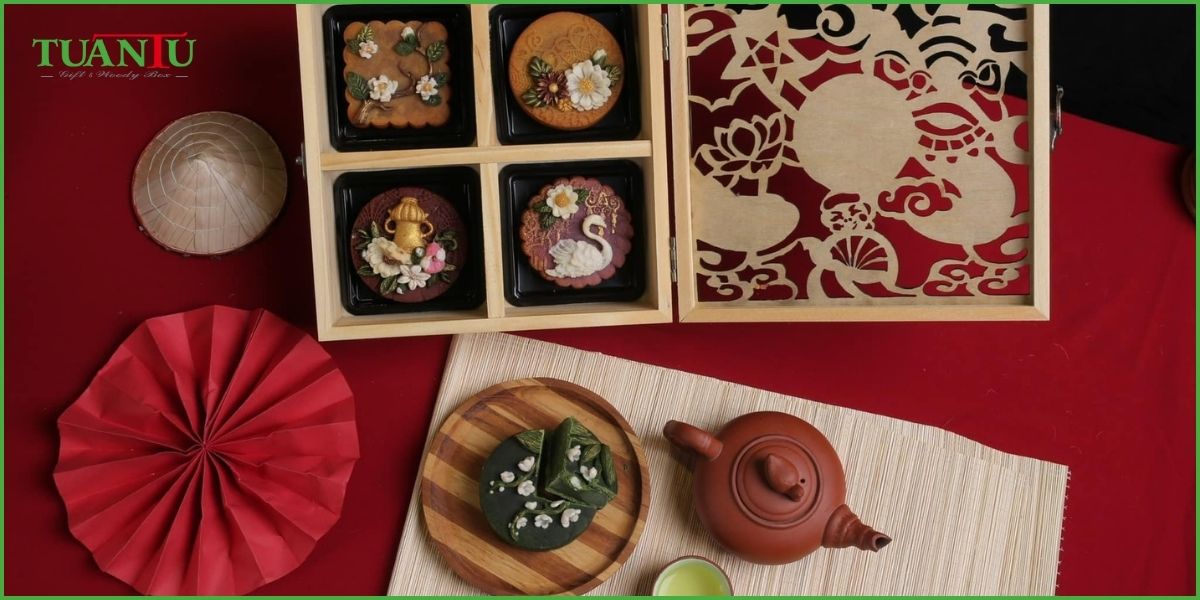 Lợi ích của việc sử dụng hộp bánh Trung Thu làm từ gỗ