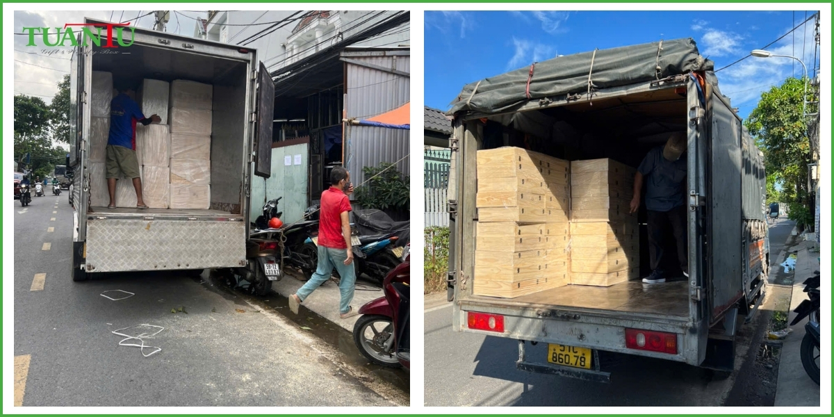 Quá trình thiết kế hộp quà tặng theo yêu cầu